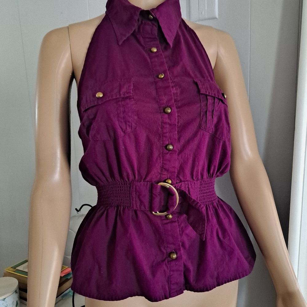 Rampage halter top. Size Large